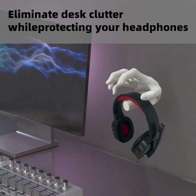 Gothic headphone stand, interesting headphone stand, 3D material headphone stand - Image 6