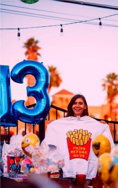 Large Navy Blue 13 Number Balloon 40 Inch, 13 Wednesday Birthday Balloons - Image 4
