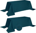 Fokitut 2 Pack Waterproof Rectangle Tablecloth, 90x132 Inch, Stain Resistant by BalsaCircle