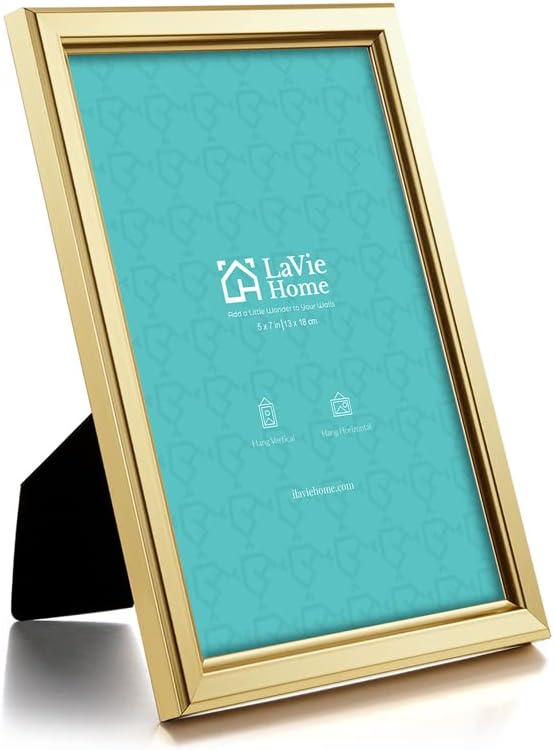 LaVie Home 5x7 Picture Frames Simple Designed Photo Frame - Image 2