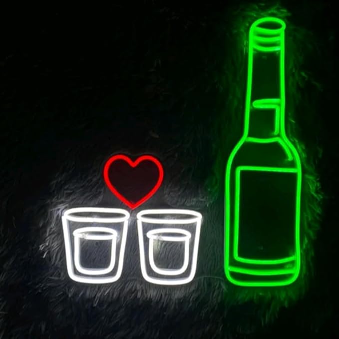 Korean Soju Neon Sign, Wall Decor - Image 3