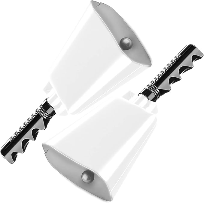 Deke Home - 2 Pack 10 Inch Steel Cowbells by DekeHome