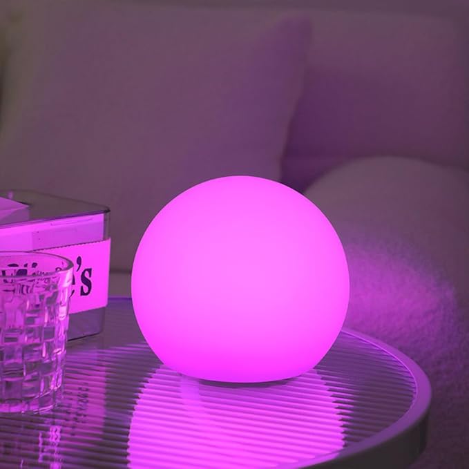 LED Globe Orb Light, 6-in LED Light Ball - Image 4