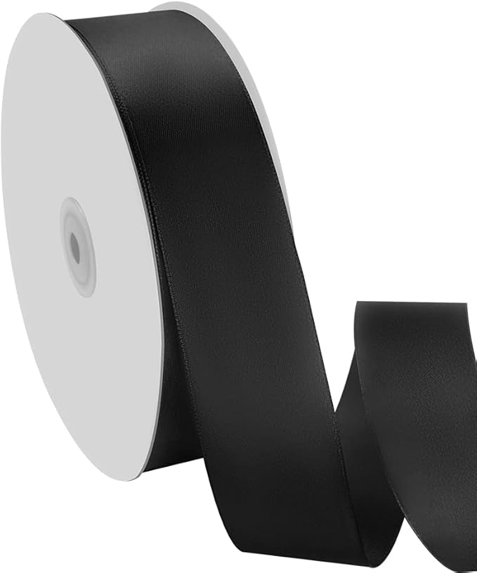 1-1/2" x 100 Yards Wide Satin Ribbon, Gift Ribbon by Quhora