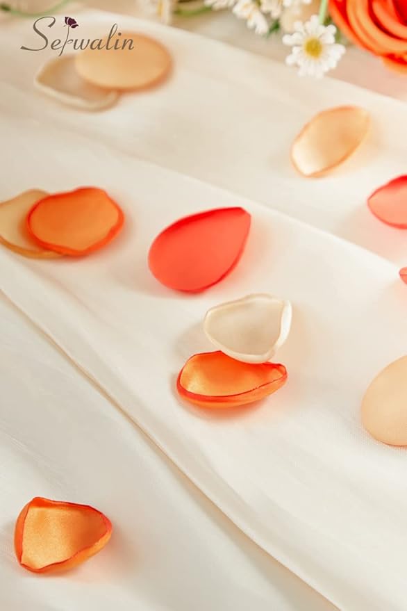 Serwalin 300Pcs Silk Rose Petals Flower Petals - Image 5