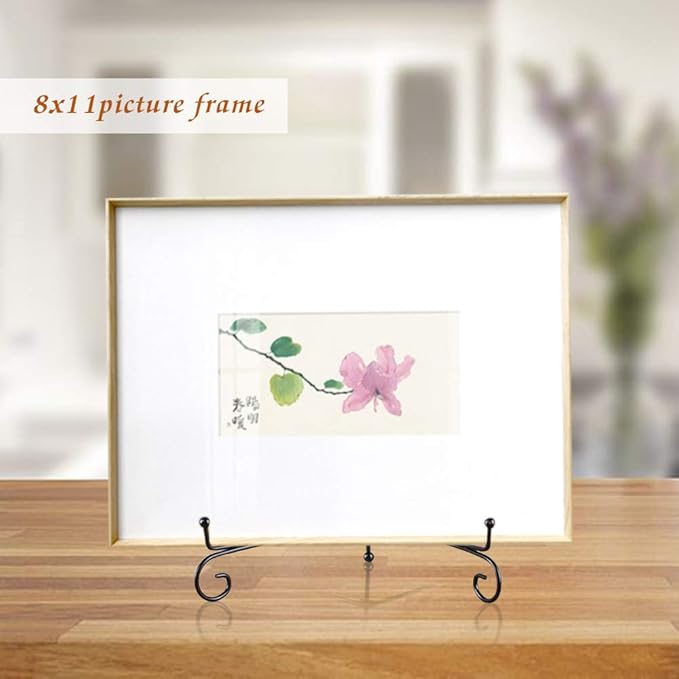 Iron Display Stand, Displays Picture Frames, Decorative Plates, Tablets and Art - Image 6