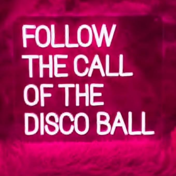 Neon Sign, Retro Disco Ball Sign, Disco Party Bar Pub Wall Decor, Home Wall - Image 3