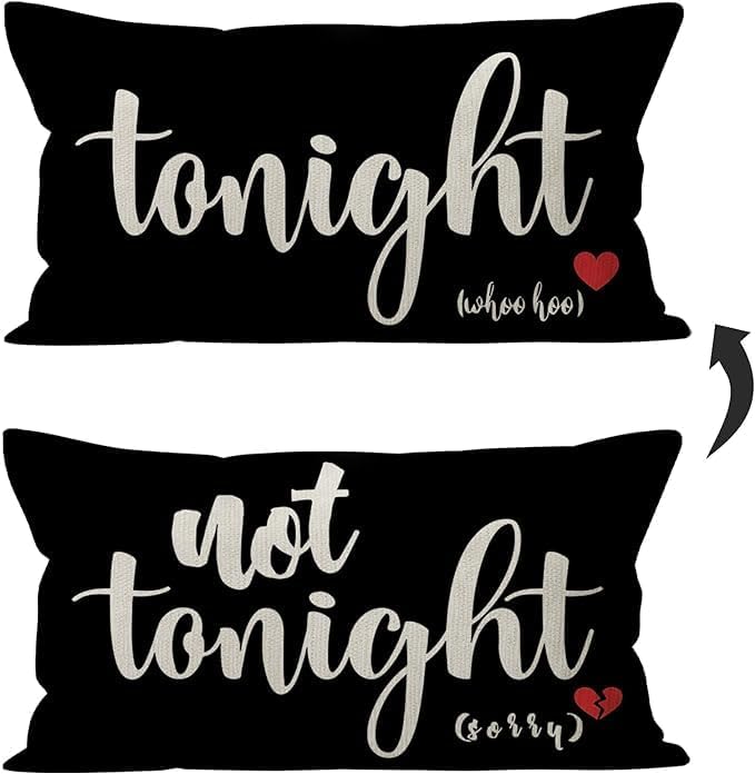 Mancheng-zi Bridal Gift, 16x24 Pillow Cover, Bridal Shower Gifts, Funny Couples by Mancheng-zi
