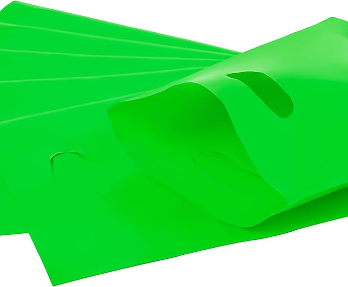 Green 100 PCS Small Gift Bags, Treat Retail Pouches - Image 4