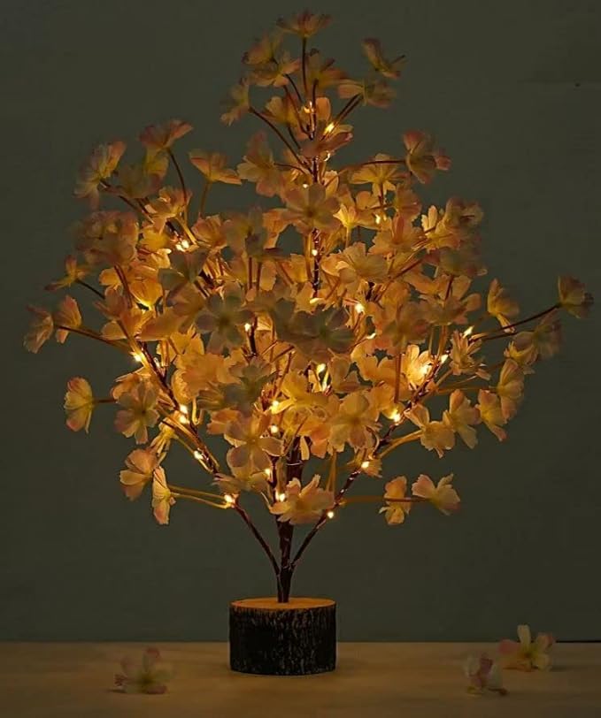 19Inch Cherry Blossom Tree Light, Lighted Artificial Tree - Image 6