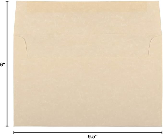 JAM PAPER A10 Parchment Invitation Envelopes - Image 4