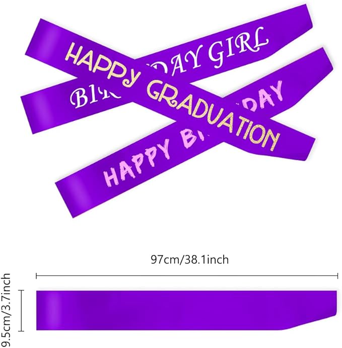 16 Pcs Satin Sash - Image 2