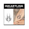 INKARTLINK Tattoo Tech, 2 Sheets Large Semi Permanent Tattoo, Temporary Tattoos by INKARTLINK