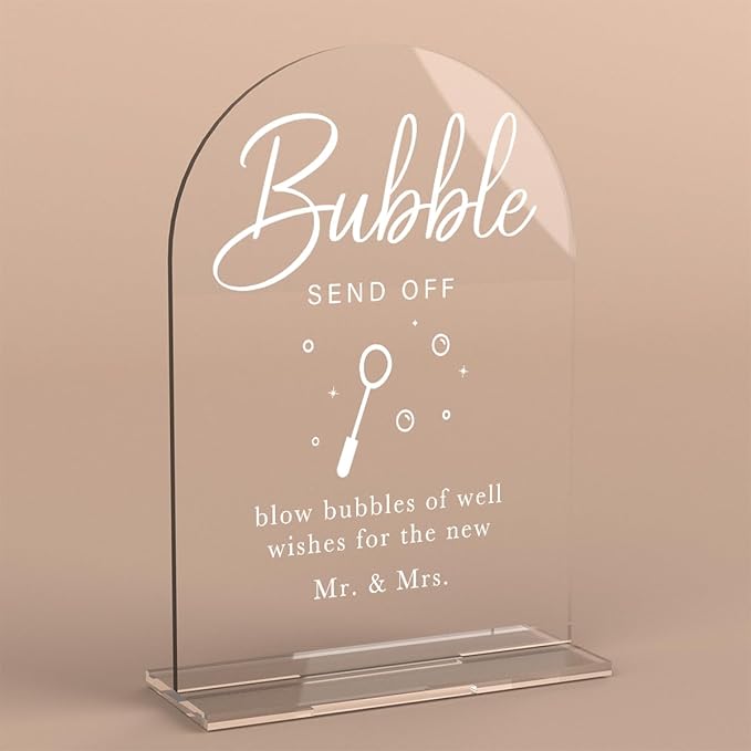 Acrylic Wedding Sign Wedding Signs by KongMoTree