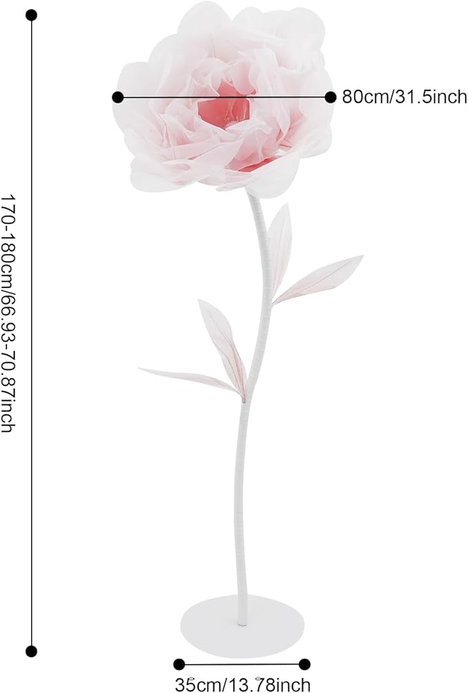 Wedding Giant Electric Artificial Flower, Auto Blooming Artificial Flowers - Image 4