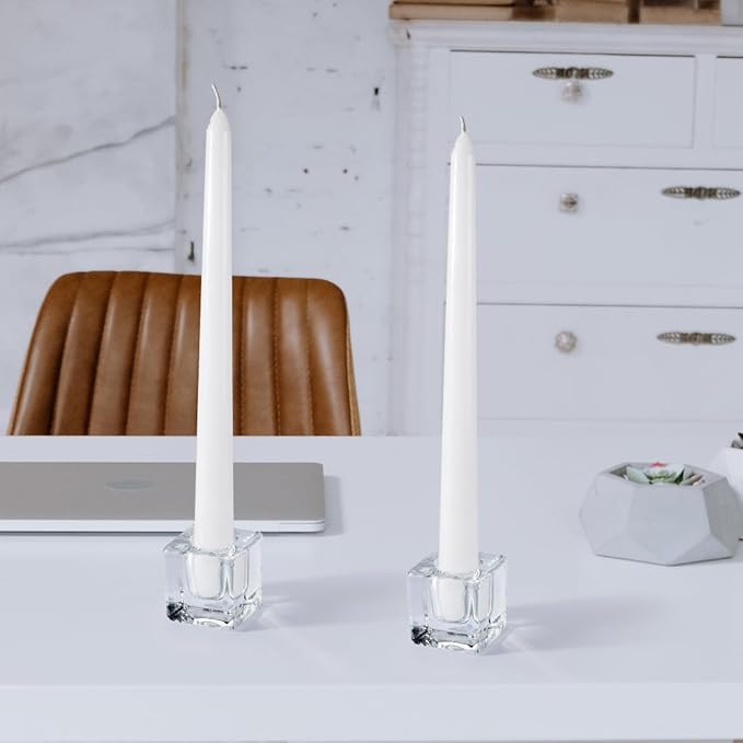 Glass Taper Candles Holders Bulk - Image 7