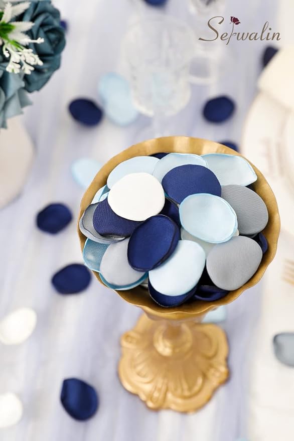 Serwalin 300Pcs Silk Rose Petals Flower Petals - Image 2