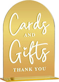 Acrylic Wedding Sign, Bridal Shower Decorations, Cards and Gifts Sign by KongMoTree