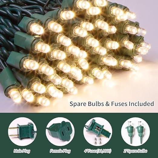 150 Count Warm White- String Lights - Image 2