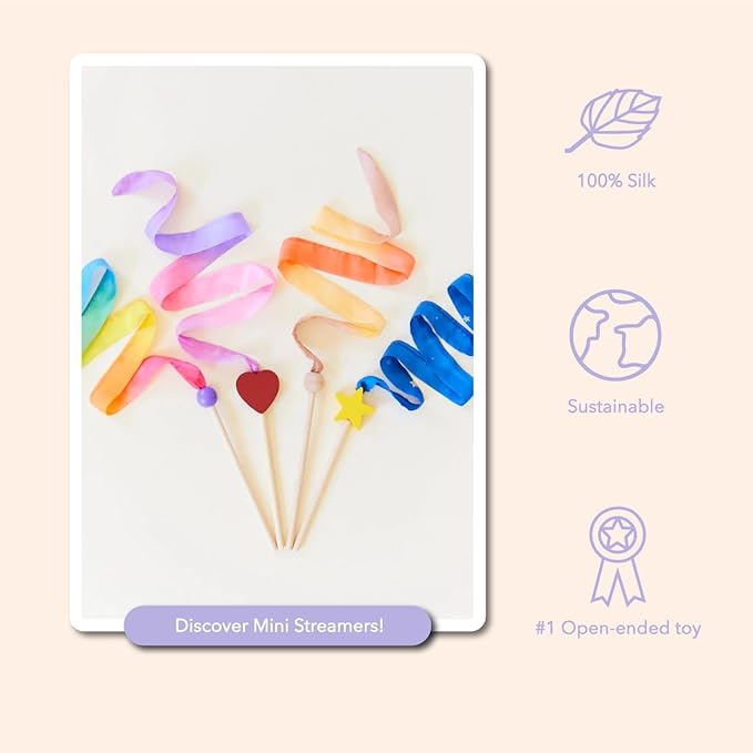 Sarah's Silks Mini Rainbow Streamer - Image 7
