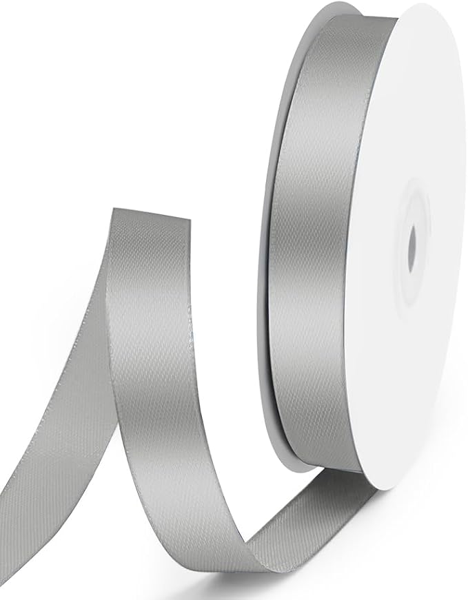 5/8" x 50 Yards Satin Ribbon by Quhora