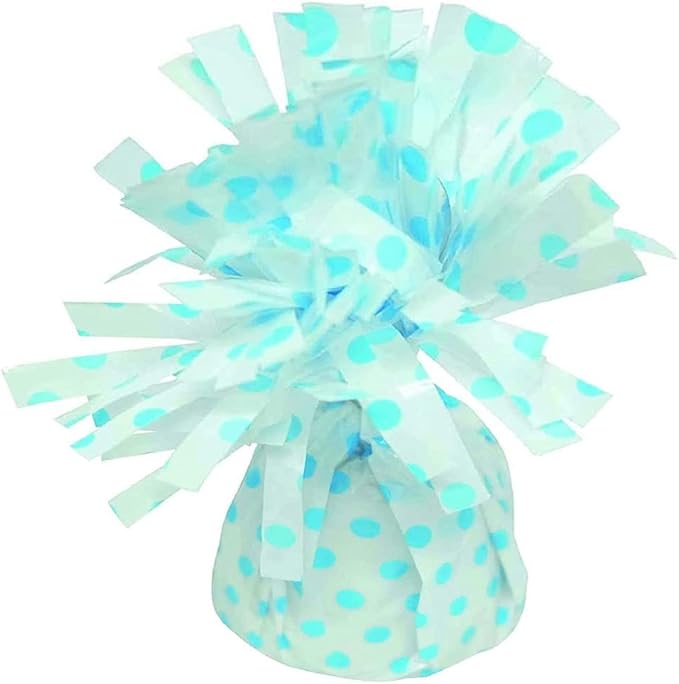 PMU 6 Pcs Polka Dot Kisses Balloon Weights by PMU