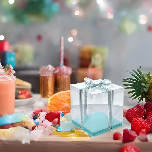 XININSUN 4inch clear cake box - Image 6