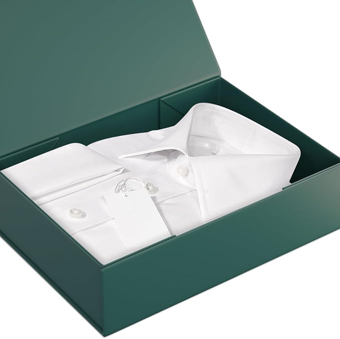 Green Gift Box 11.9" x 8.5" x 3.3" - Image 4