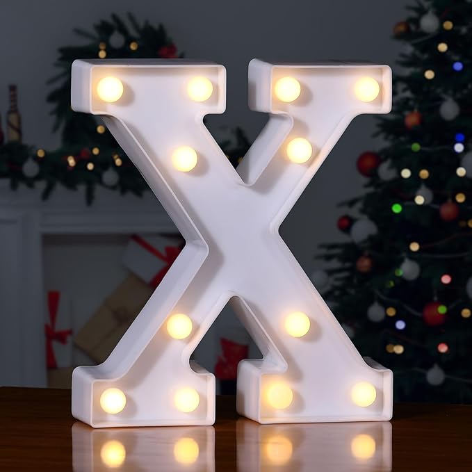 Foaky LED Letter Lights Sign Marquee Light Up Letters Sign by Foaky
