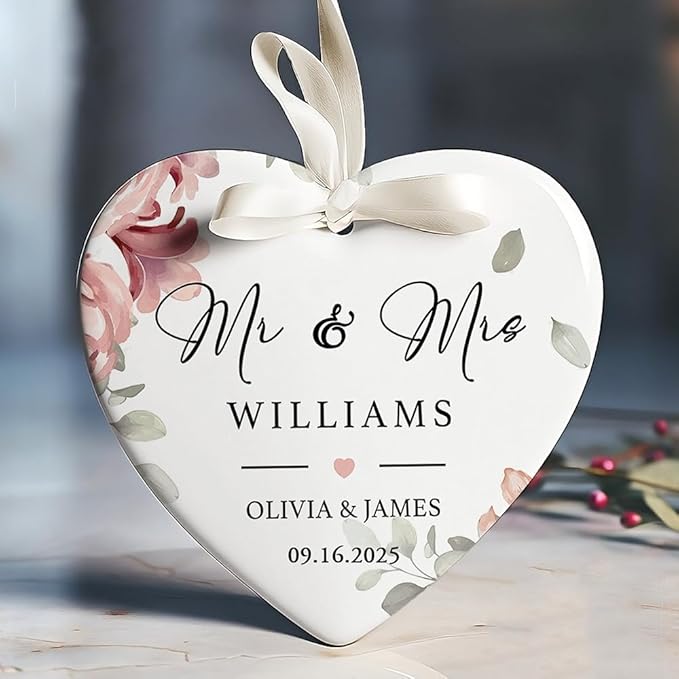 GABITA Personalized First Christmas Married Keepsake, First Christmas Married - Image 3