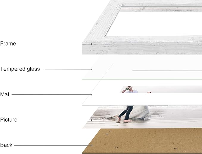9x12 Picture Frame Set of 4 - Image 4