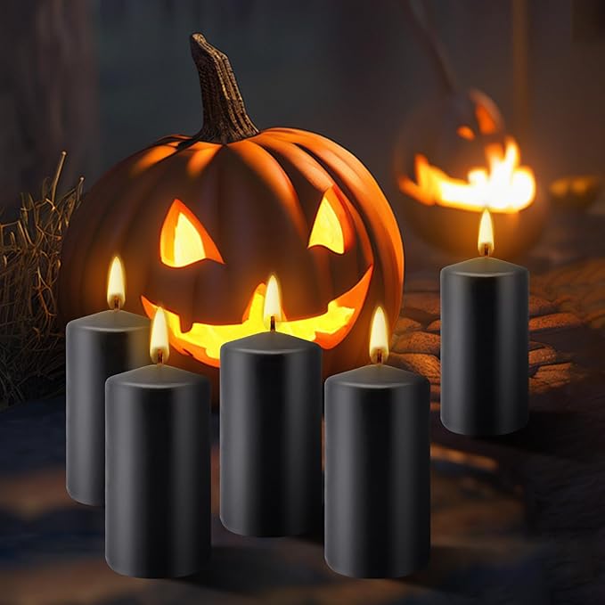 Set of 20 | 2X 4 inch Tall Pillar Candles, Soy Wax. Perfect - Image 8