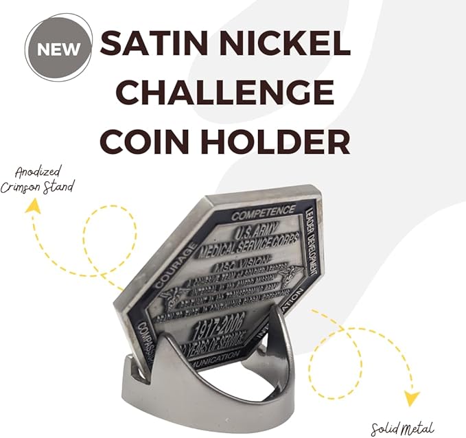 Military Challenge Coin Display Stand - Image 2