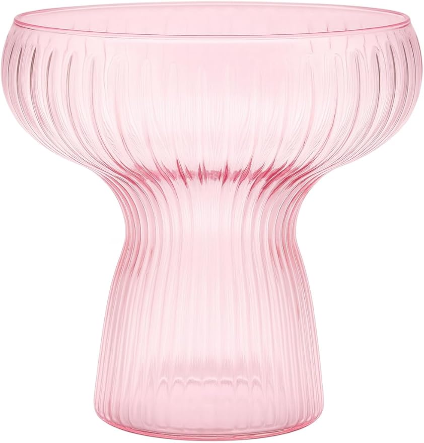 Lunara Clear Plastic Margarita Glasses, 11 oz, Disposable Party Cups by Oojami