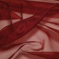 VDS Maroon Organza Fabric, 45 Yards Continuous, 45” Wide, Wedding Party by VDS