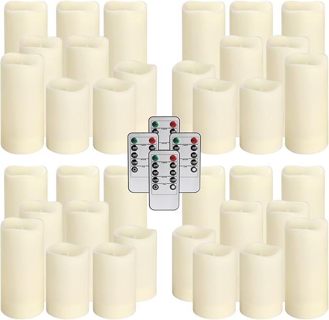 36 Pack Waterproof Flameless LED Candles - Image 2