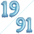 GOER Number 19 Balloons for 19th Birthday Sweet 19 Party Decorations, 42 Inch by GOER