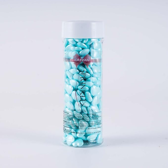 Kasvan Blue Heart Shapes Sprinkles - Image 7