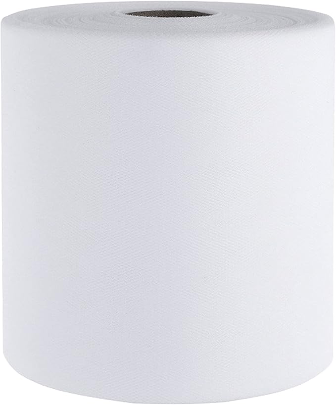 Tulle Fabric Roll, 6” by 200 Yards Tulle Organza Fabric Spool - Image 3