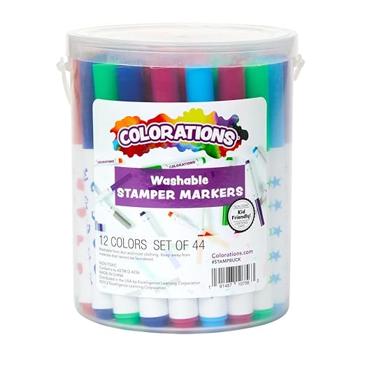 Colorations STAMPBUCK Colorations Washable Marker Stamper Bucket - Image 7