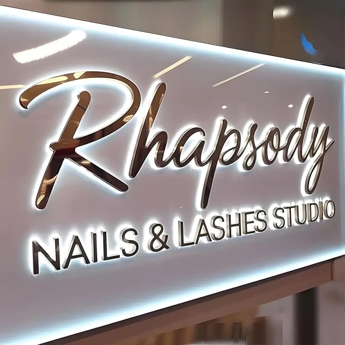Custom Business Backlit Sign Custom Illuminated Backlit/Frontlit Channel Letters - Image 7