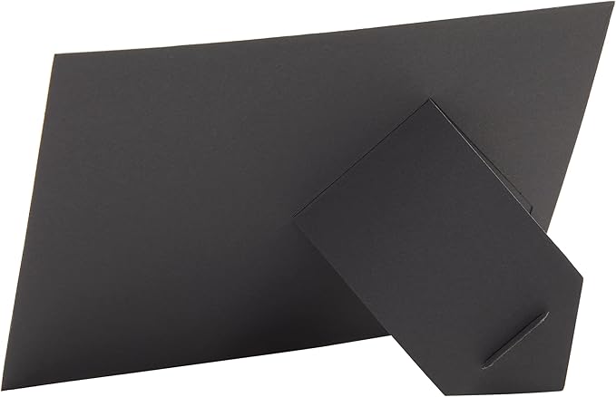 Juvale 4x6 Black Cardboard Photo Frames Bulk -Tabletop Easel Back - Image 9