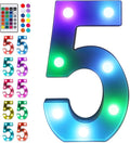 Foaky Colorful LED Number Lights by Foaky