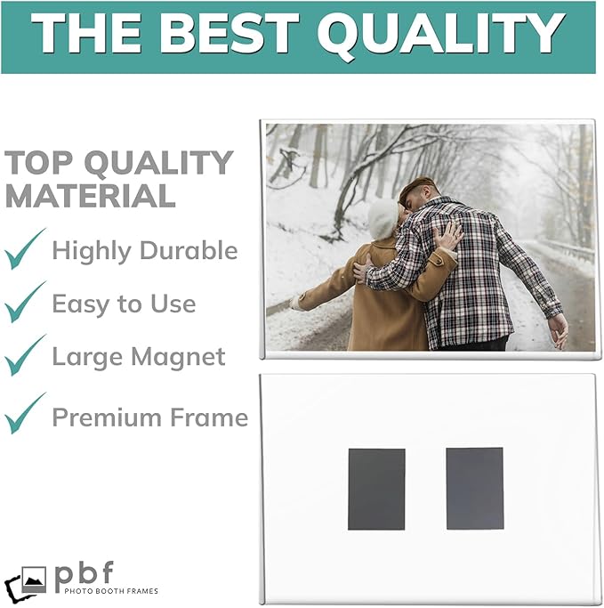 pbf 3-Pack 5x7 & 3-Pack 7x5 Magnetic Picture Frames - Image 4