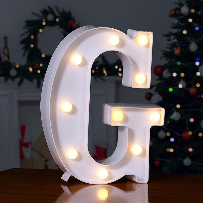 Foaky LED Letter Lights Sign Marquee Light Up Letters Sign by Foaky