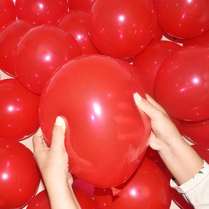 400 Pcs Red Balloons 10 Inch Latex Matte Balloon - Image 3