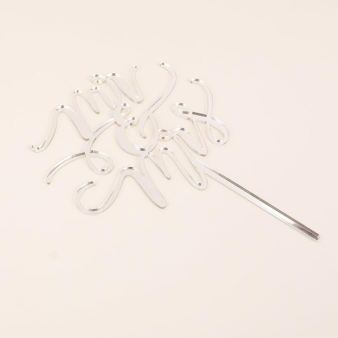 Mr and Mrs Cake Topper - Image 7