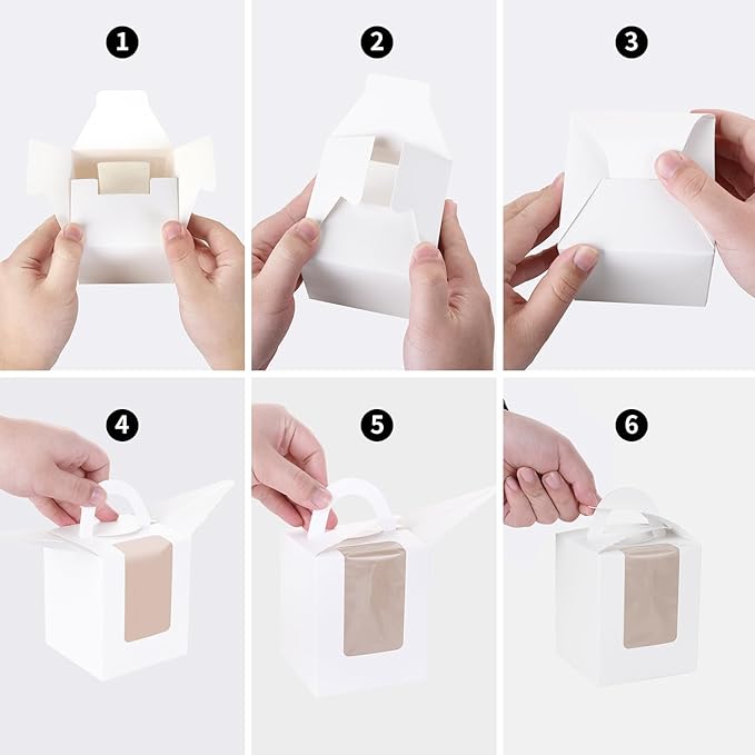 JCD 120Packs Cupcake Boxes - Image 7