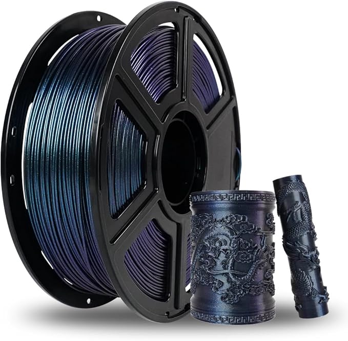 FLASHFORGE PETG Filament 1.75mm, Chameleon Color Shift 3D Printer Filament by FLASHFORGE