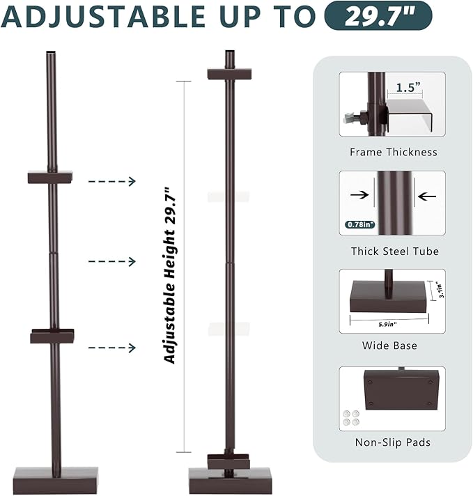Tabletop Picture Frame Stand, Adjustable - Image 5